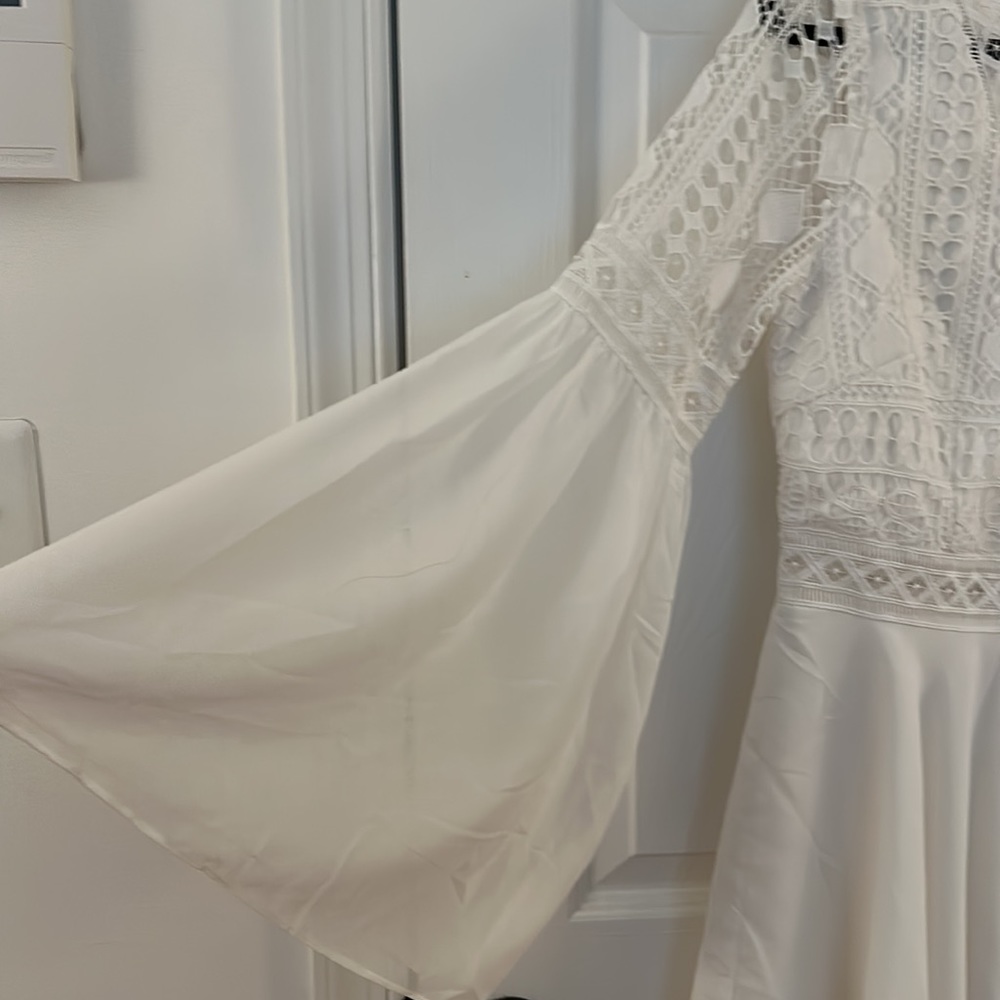 White engagement bachelorette party dress - Picture 5 of 6